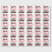 Niet je familie overdekken cadeaupapier (Vlak)