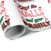 Niet je familie overdekken cadeaupapier (Rol Hoek)