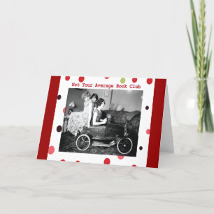 Niet je gemiddelde boekenclub kaart