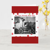 Niet je gemiddelde boekenclub kaart (Gele Bloem)