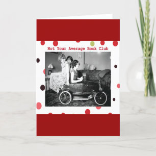 Niet je gemiddelde boekenclub kaart