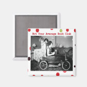 Niet je gemiddelde boekenclub magneet (Voorkant / Achterkant)