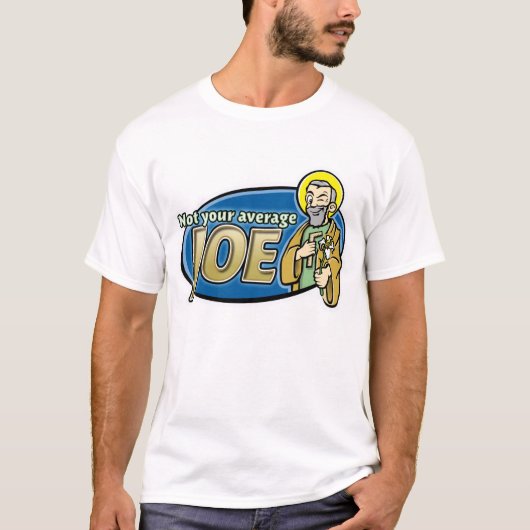 Niet je gemiddelde Joe T-shirt (Voorkant)