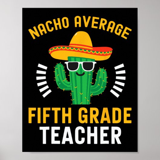 Niet je gemiddelde leraar van de vijfde klas Mexic Poster (Voorkant)