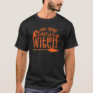 Niet je gewone heks Cute Halloween Spooky Season T-shirt