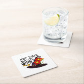 Niet je gewone heks kartonnen onderzetters (Insitu)