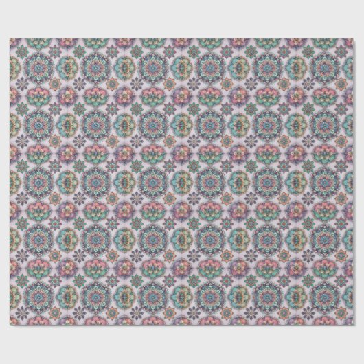 Niet je gewone sneeuwvlokken cadeaupapier (Vlak)