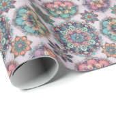 Niet je gewone sneeuwvlokken cadeaupapier (Rol Hoek)