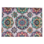 Niet je gewone sneeuwvlokken groot cadeauzakje (Achterkant)