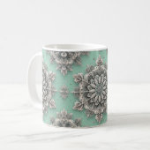 Niet je gewone sneeuwvlokken II Koffiemok (Voorkant links)