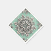 Niet je gewone sneeuwvlokken II Servet (Hoek)