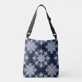 Niet je gewone sneeuwvlokken III Crossbody Tas (Voorkant)