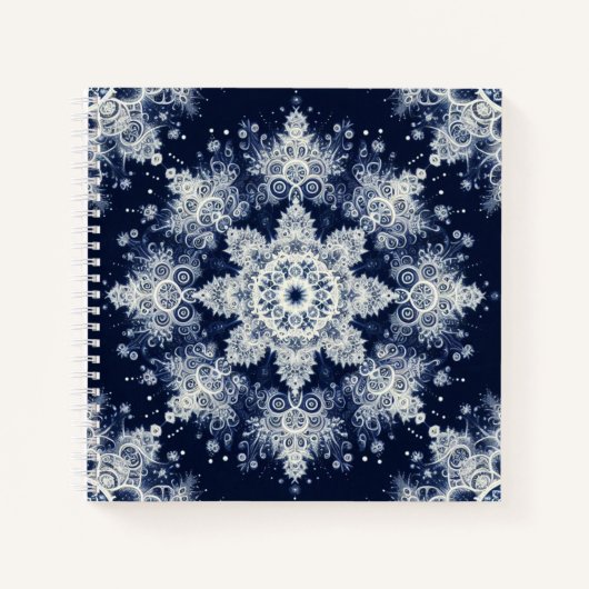 Niet je gewone sneeuwvlokken III Notitieboek (Voorkant)