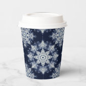 Niet je gewone sneeuwvlokken III Papieren Bekers (Links)