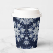 Niet je gewone sneeuwvlokken III Papieren Bekers (Rechts)