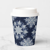 Niet je gewone sneeuwvlokken III Papieren Bekers (Voorkant)