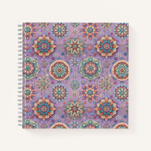 Niet je gewone sneeuwvlokken IV Notitieboek (Voorkant)