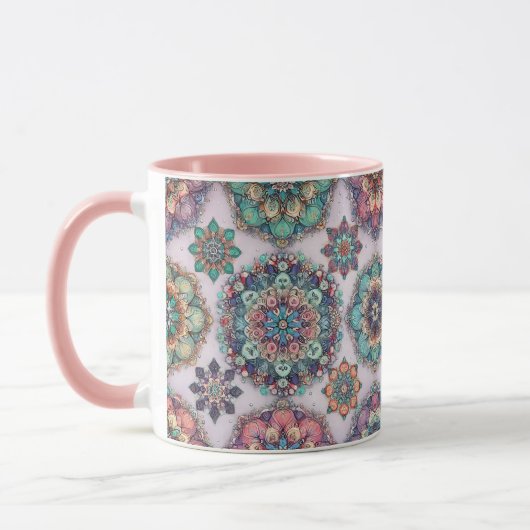 Niet je gewone sneeuwvlokken mok (Links)