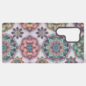 Niet je gewone sneeuwvlokken samsung galaxy hoesje (Achterkant horizontaal)