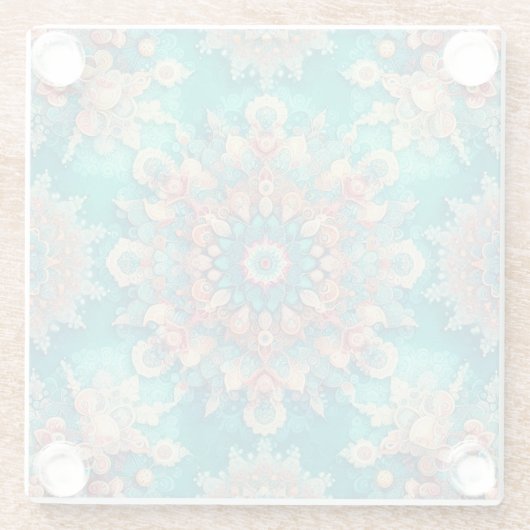 Niet je gewone sneeuwvlokken V Glazen Onderzetter