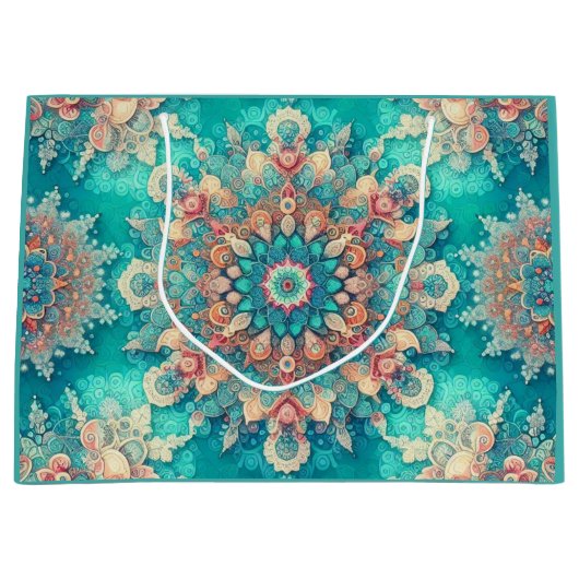 Niet je gewone sneeuwvlokken V Groot Cadeauzakje (Voorkant)