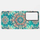 Niet je gewone sneeuwvlokken V Samsung Galaxy Hoesje (Linkerkant)