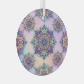 Niet je gewone sneeuwvlokken VI Glas Ornament (Voorkant Rechts)