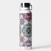 Niet je gewone sneeuwvlokken waterfles (Achterkant)