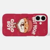 Niet je goede jongen - Sassy Dog Case-Mate iPhone Case (Achterkant (horizontaal))