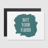 Niet je Habibi (Voorkant / Achterkant)