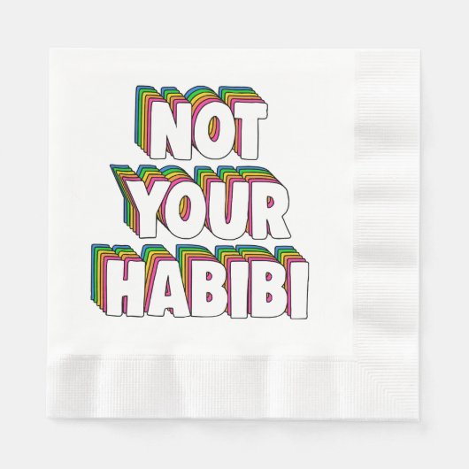 Niet je Habibi Servet (Voorkant)