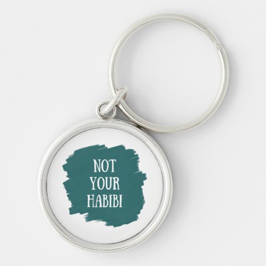 Niet je Habibi Sleutelhanger (Voorkant)