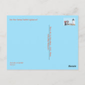 Niet je normale vuurtoren Briefkaart (Achterkant)