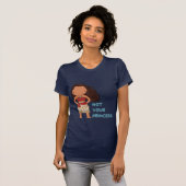Niet je prinses t-shirt (Voorkant volledig)