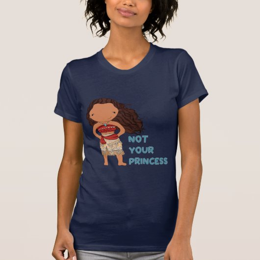 Niet je prinses t-shirt (Voorkant)