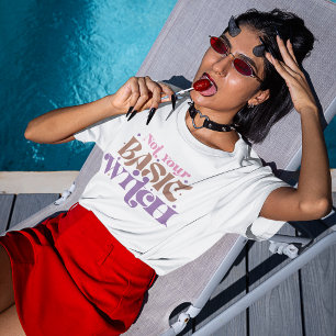 Niet je standaard heks spooky Halloween magie T-shirt