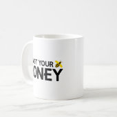 Niet jouw schat koffiemok (Voorkant links)