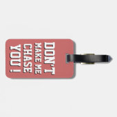 Niet jouw tas bagagelabel (Achterkant horizontaal)