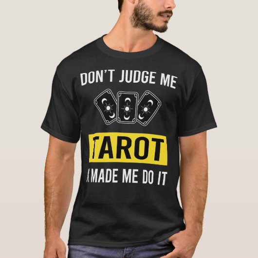 Niet Judge Tarot T-shirt (Voorkant)