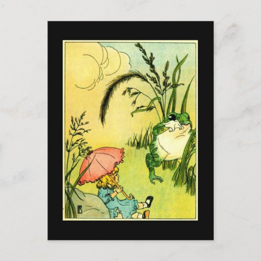 Niet kikker maken briefkaart (Voorkant)