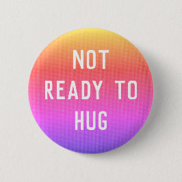 Niet Klaar aan Hug (Sunset) knoop Ronde Button 5,7 Cm