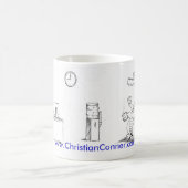 Niet klaar voor gebruik koffiemok (Center)