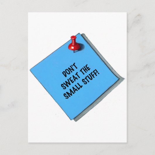 NIET KLEINE STUFF MEMO SCHAKELEN BRIEFKAART (Voorkant)