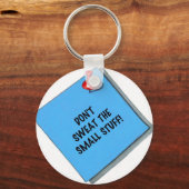 NIET KLEINE STUFF MEMO SCHAKELEN SLEUTELHANGER (Voorkant)