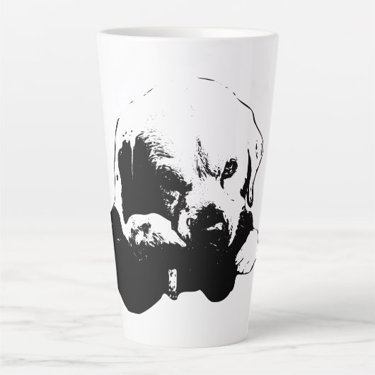 niet-knipperende claim latte mok (Voorkant)