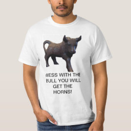NIET KNOEIEN MET BULL SHIRT