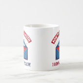 Niet knoeien met de Mailman Humor Koffiemok (Center)