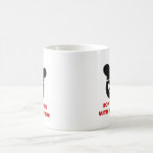 Niet knoeien met de mok van kookkoffie (Center)