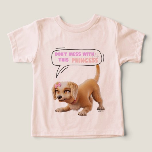 Niet knoeien met deze prinses (Design voorkant)