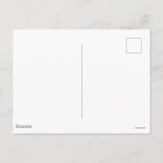 Niet knoeien met deze prinses briefkaart (Achterkant)